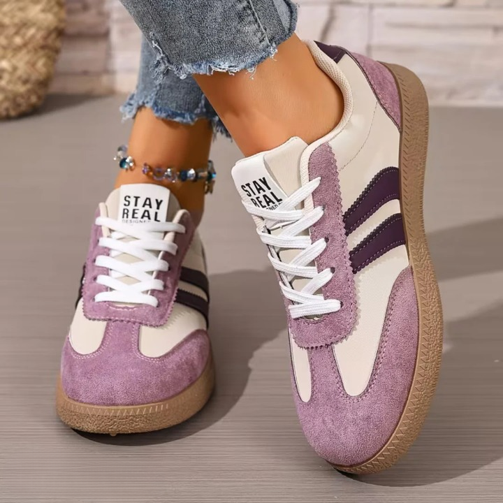 Kylie Comfort Shoes - Purple