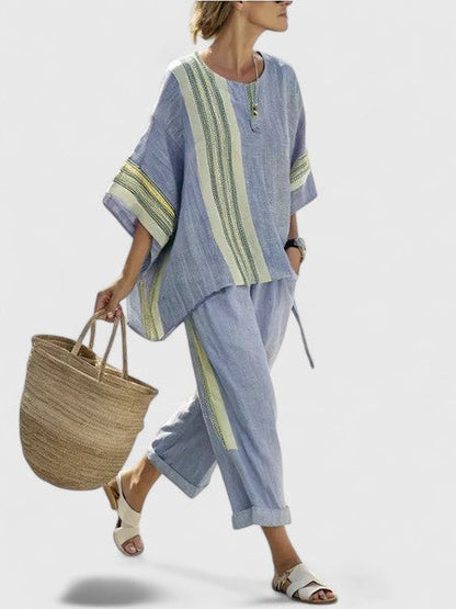 Rosavina™ Striped Two-Piece Set