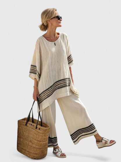 Rosavina™ Striped Two-Piece Set