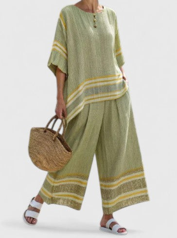 Rosavina™ Striped Two-Piece Set