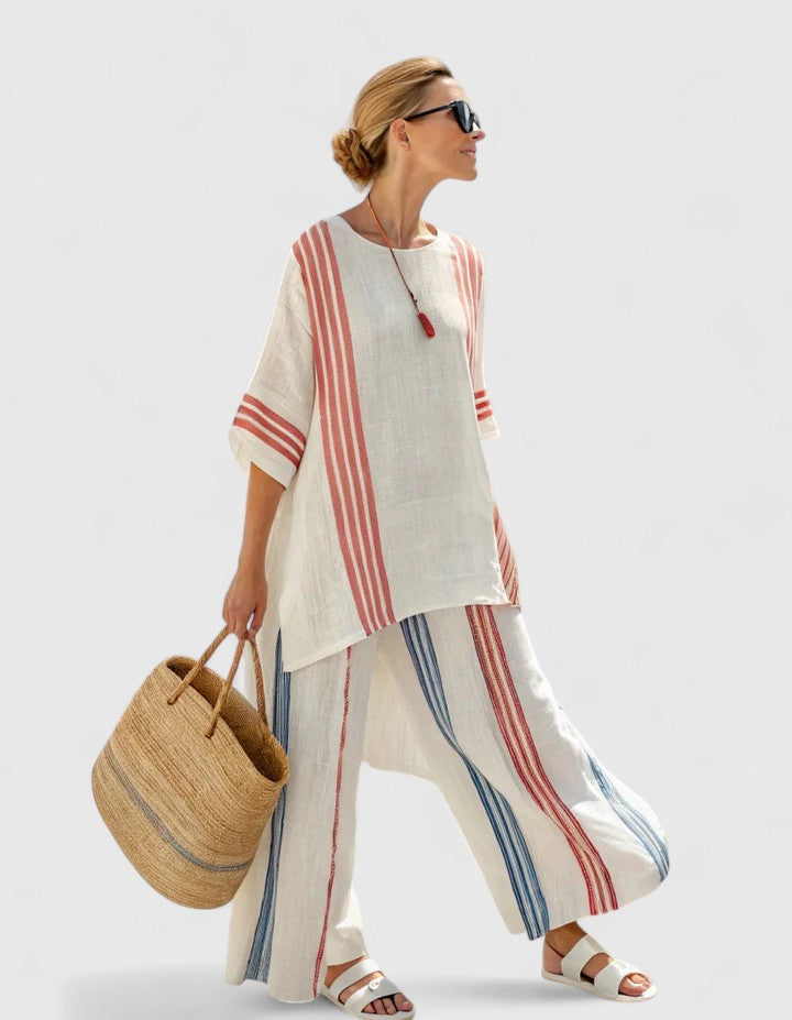Rosavina™ Striped Two-Piece Set