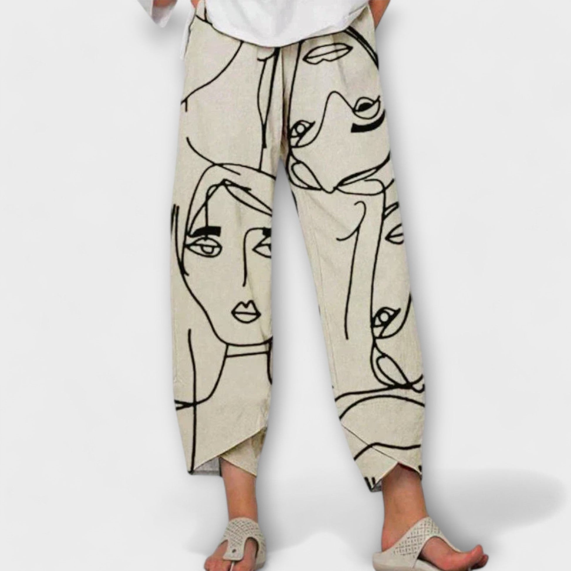 Nahia™ Elegant Linen Pants