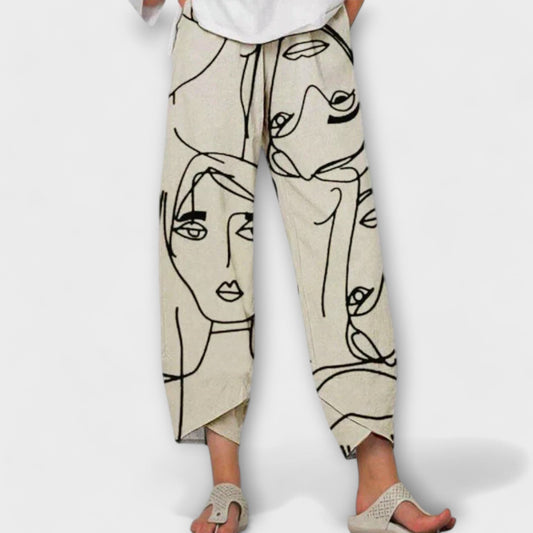 Nahia™ Elegant Linen Pants