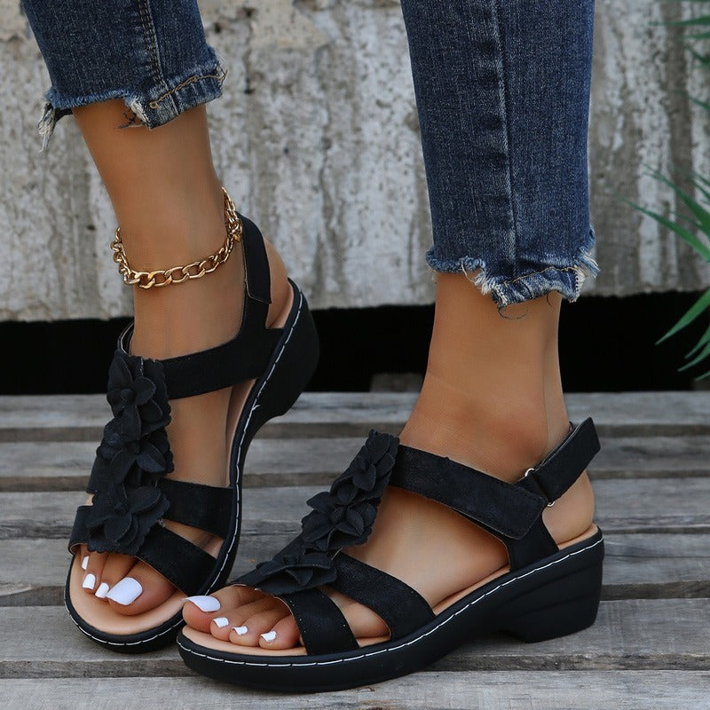 Liora™ Orthopedic Comfort Sandals - Black