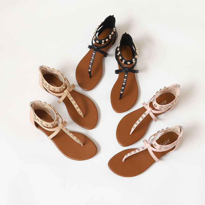 Valeria | Casual Roman Beach Sandals