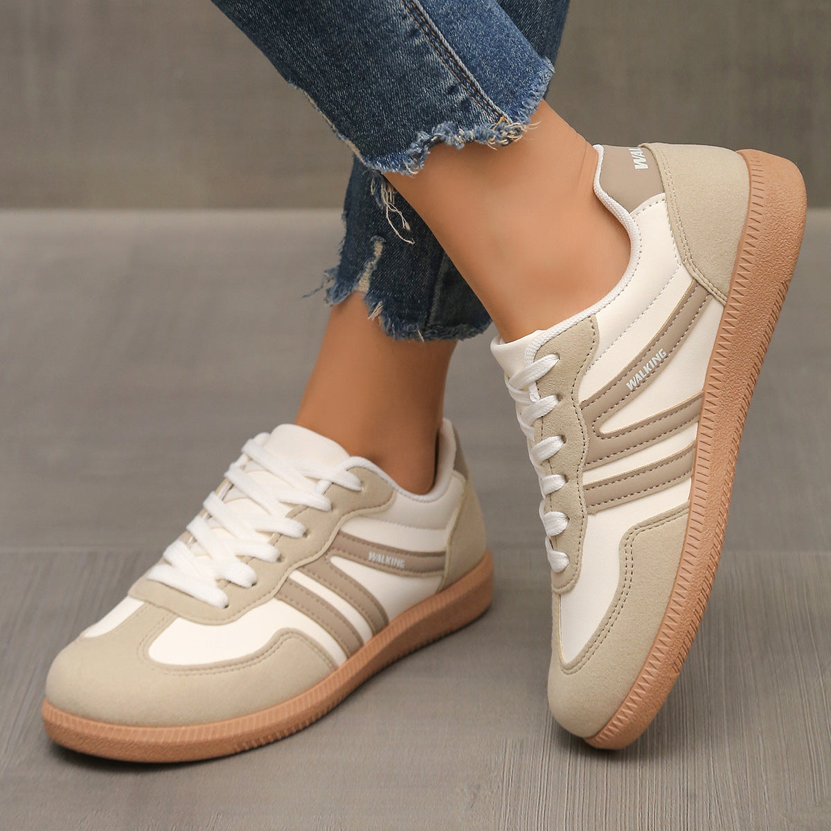 Deliza Orthopedic Trainers - Off-White