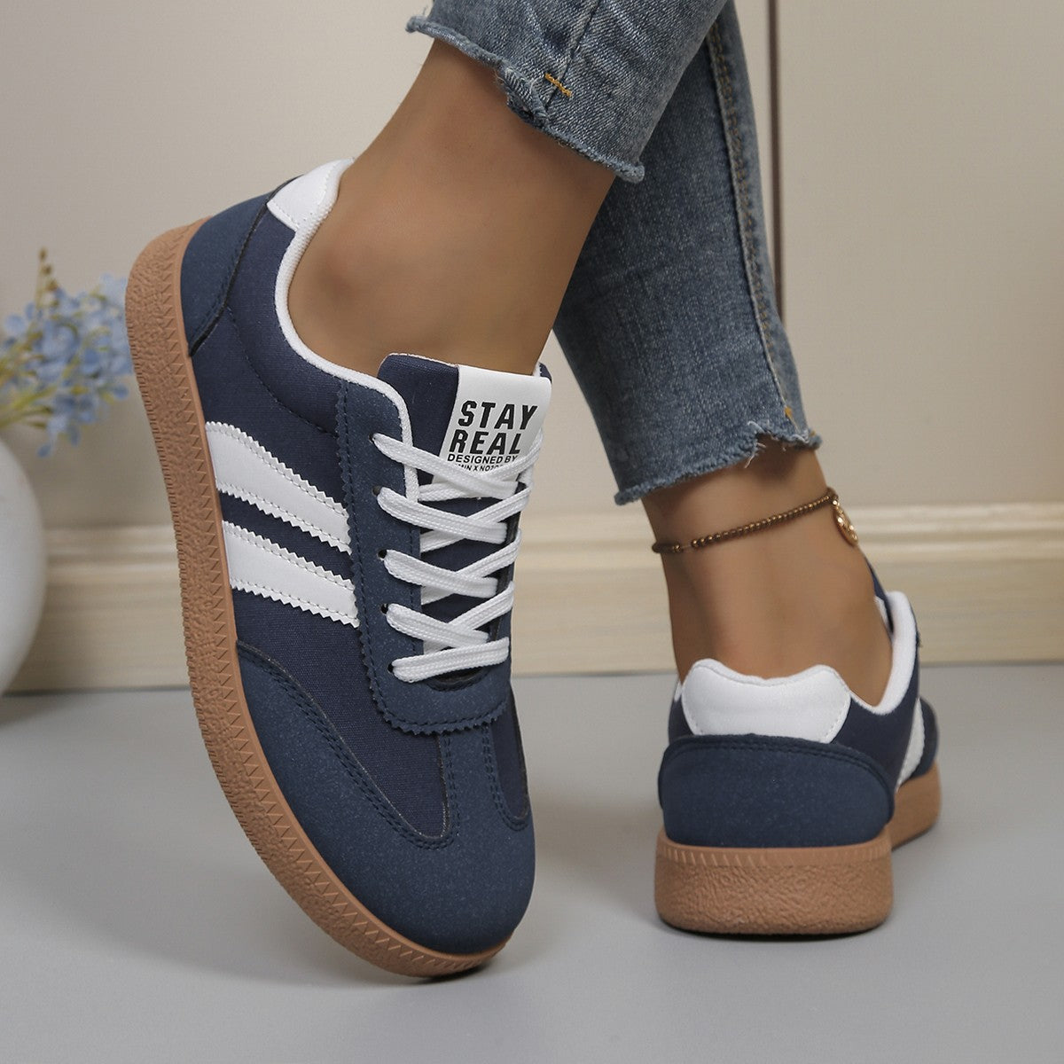 Kylie Comfort Shoes - Blue