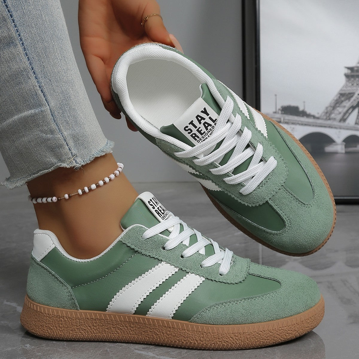 Kylie Comfort Shoes - Green