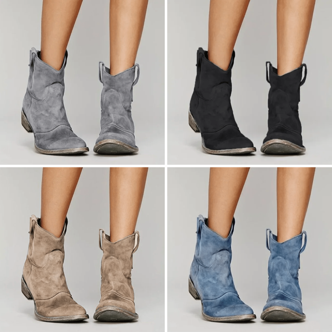 Charlotte Suede Boots lifestyle