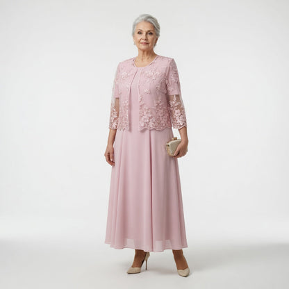 Valerie™ Floral Ceremony Dress - Pink styled
