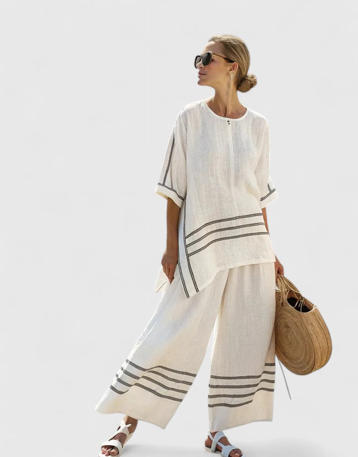 Rosavina™ Striped Two-Piece Set