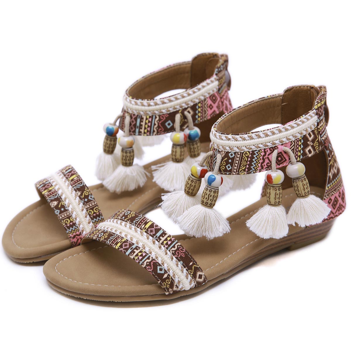 Élise™ | Rhinestone Comfort Sandals