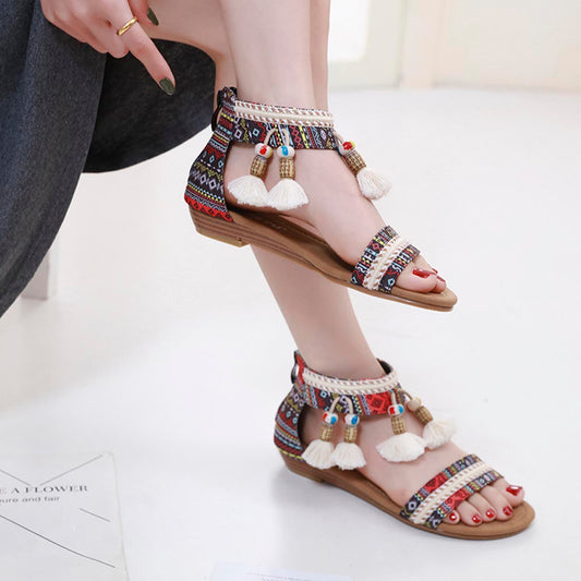 Élise™ | Rhinestone Comfort Sandals