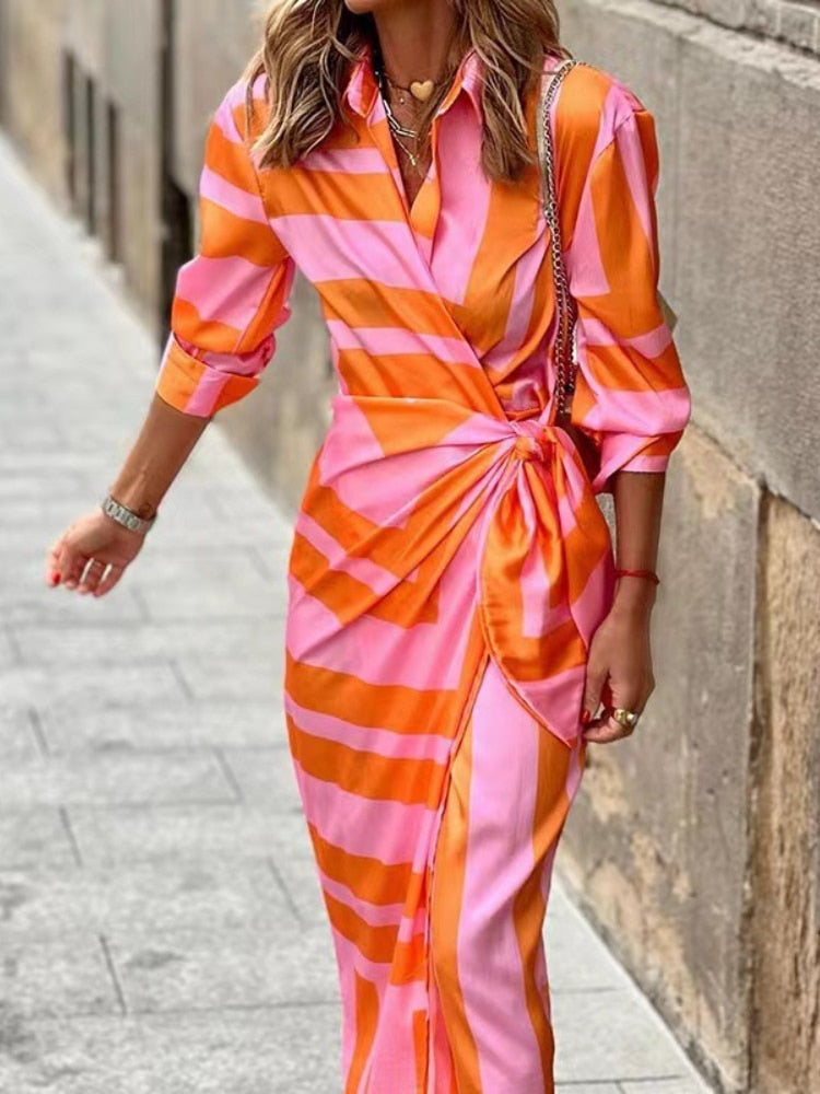 Adriana™ | Printed Wrap Dress