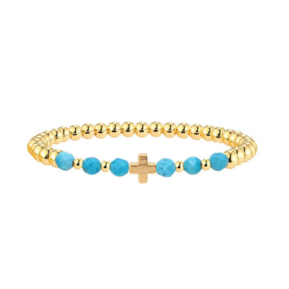 Bold Turquoise Charm Bracelet - Turquoise 1