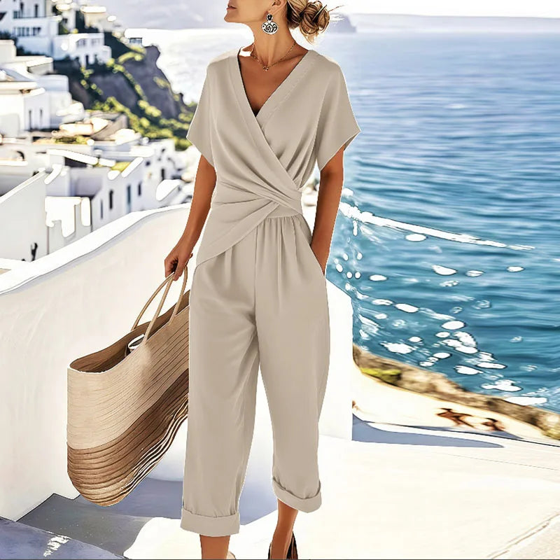 Colleen™ Elegant Two-Piece Set - Apricot