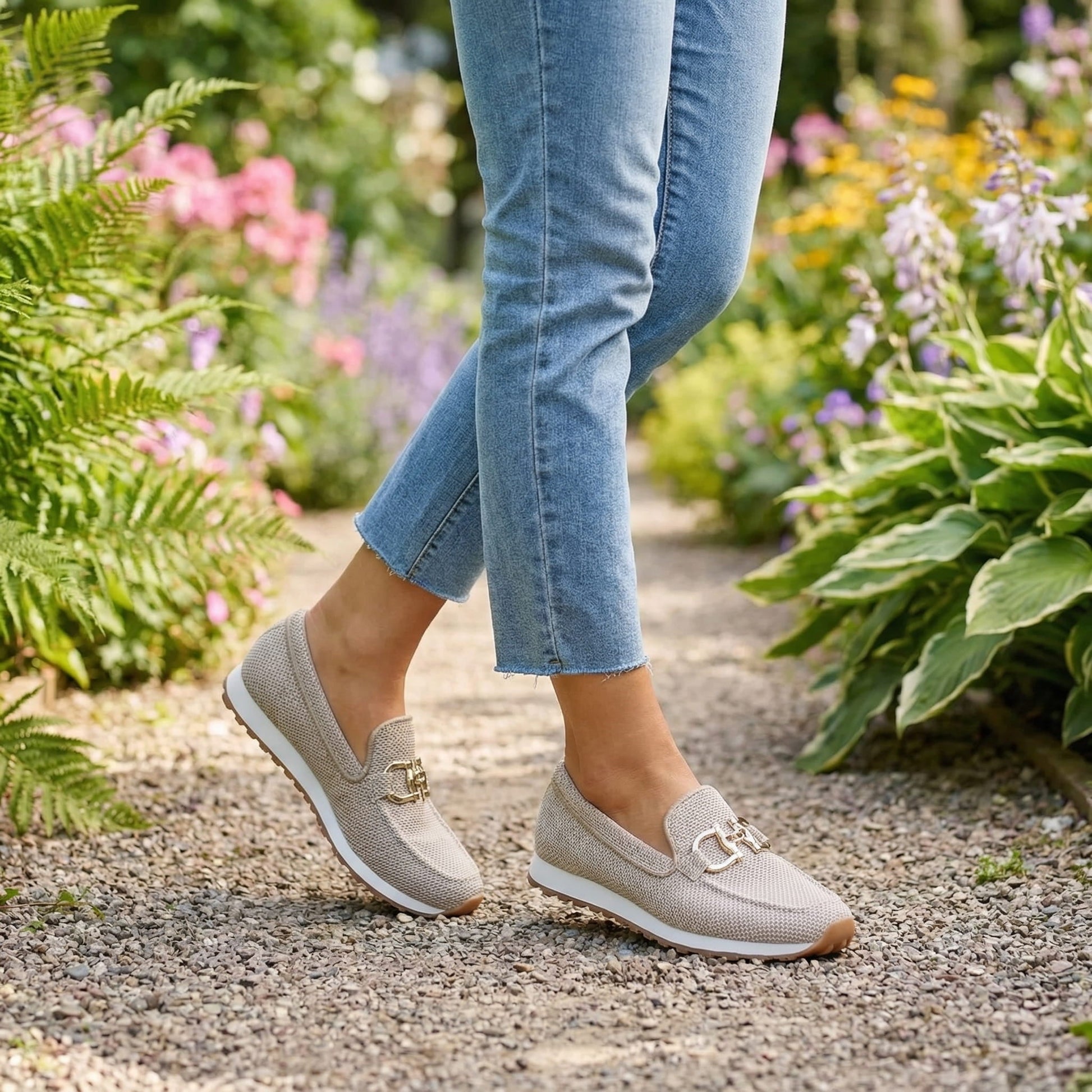 Lili™ Orthopedic Loafer Sneakers - detail