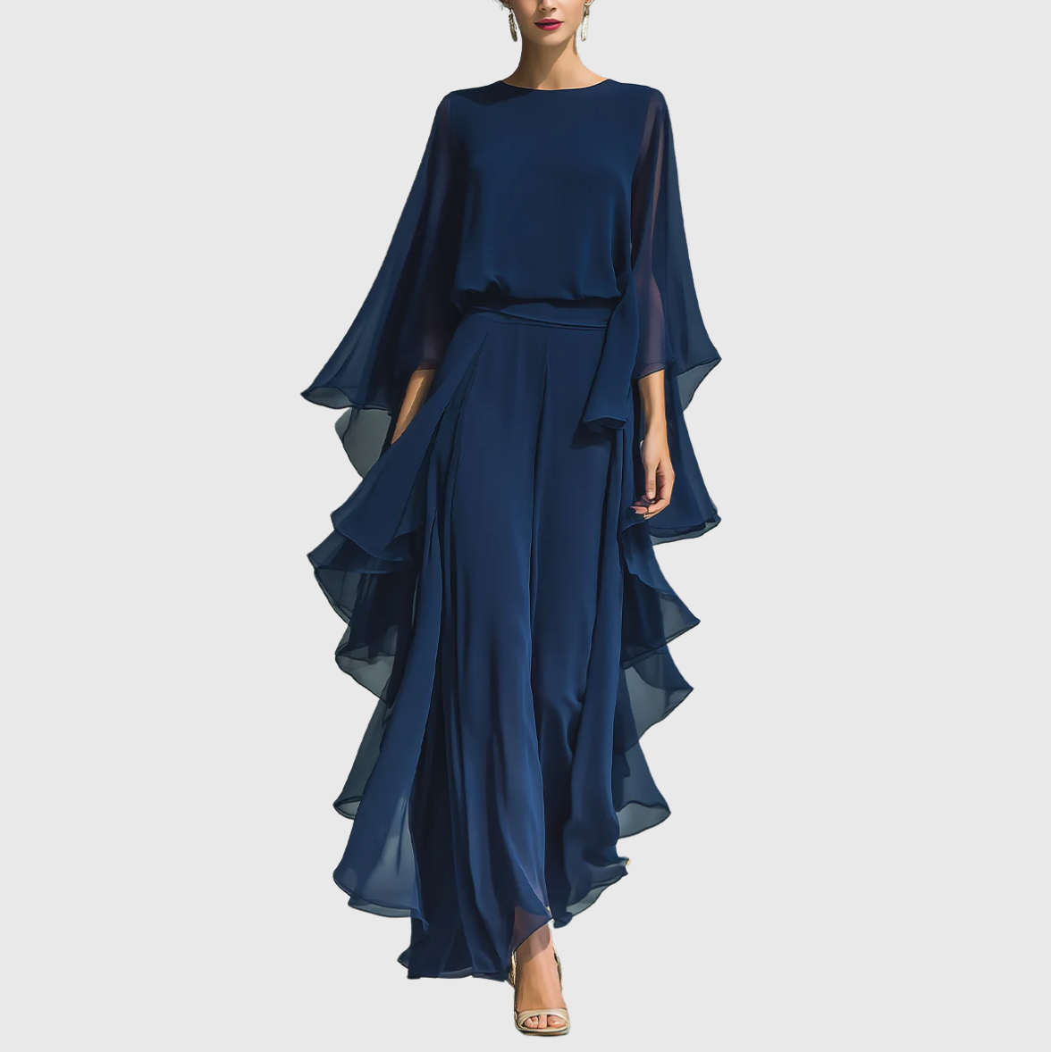 Aurelia™ Flowing Evening Jumpsuit