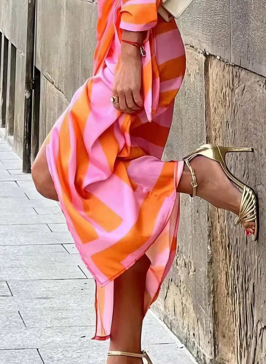 Adriana™ | Printed Wrap Dress