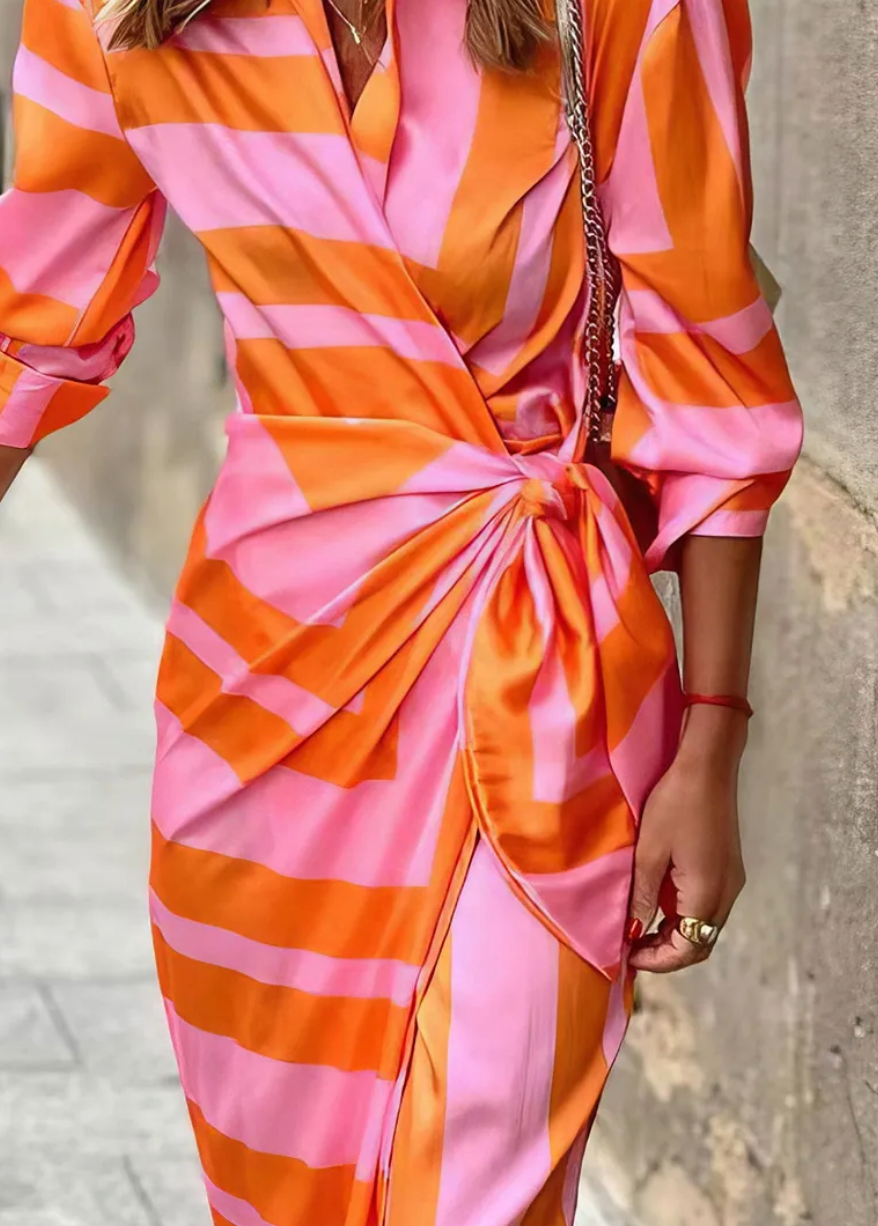 Adriana™ | Printed Wrap Dress