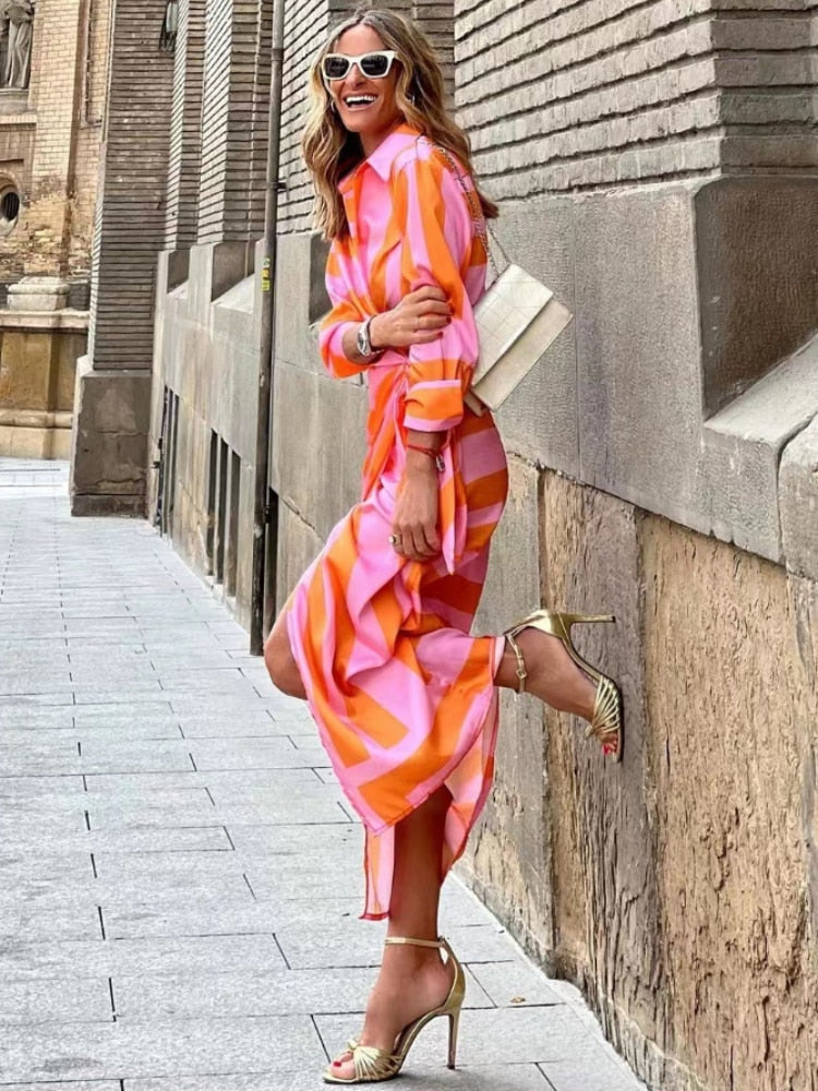 Adriana™ | Printed Wrap Dress