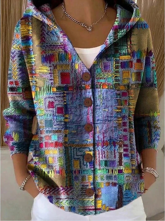 Cassidy | Warm Hooded Cardigan