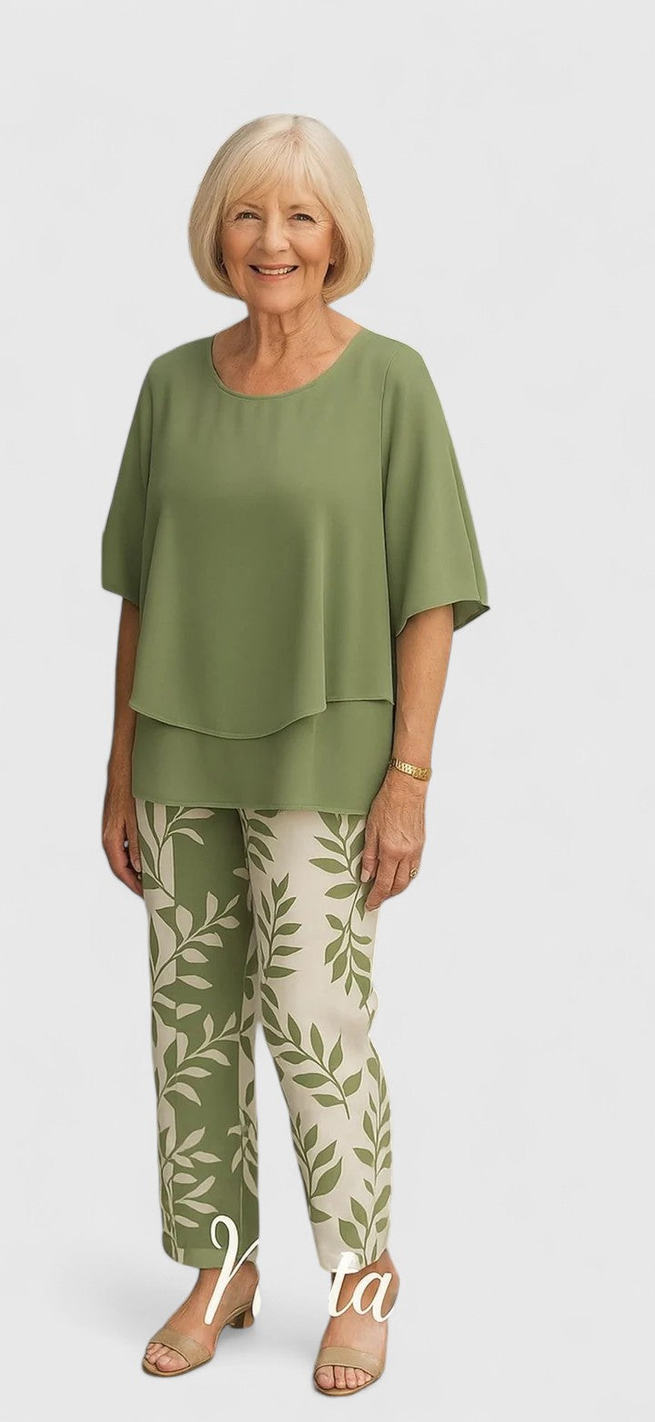 Marzyelle™ Printed Two-Piece Set