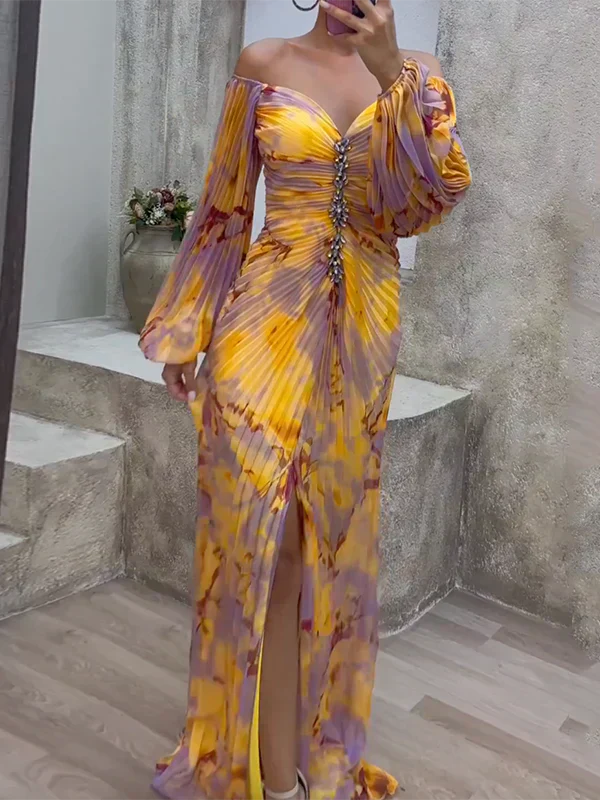 Anelore™ | Elegant Dress with V-Neck