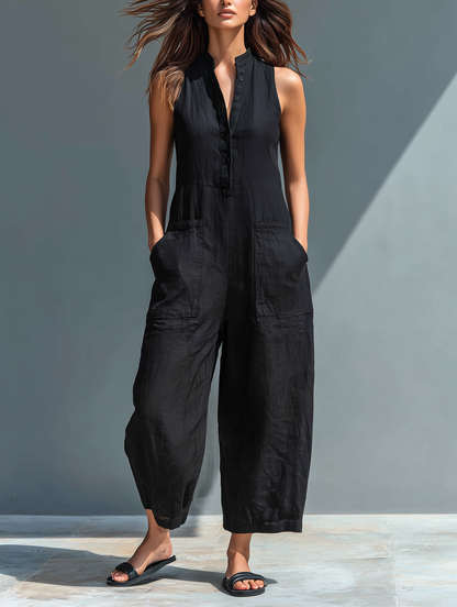 Lucy Elegant Sleeveless Jumpsuit