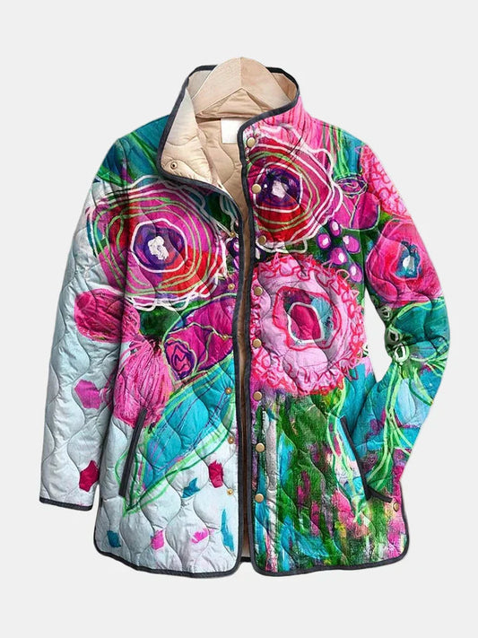 Arianne™ Elegant Floral Patterned Jacket