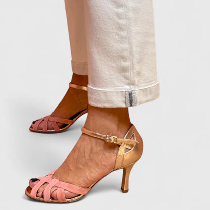 Danariah | Woven Strap Heels