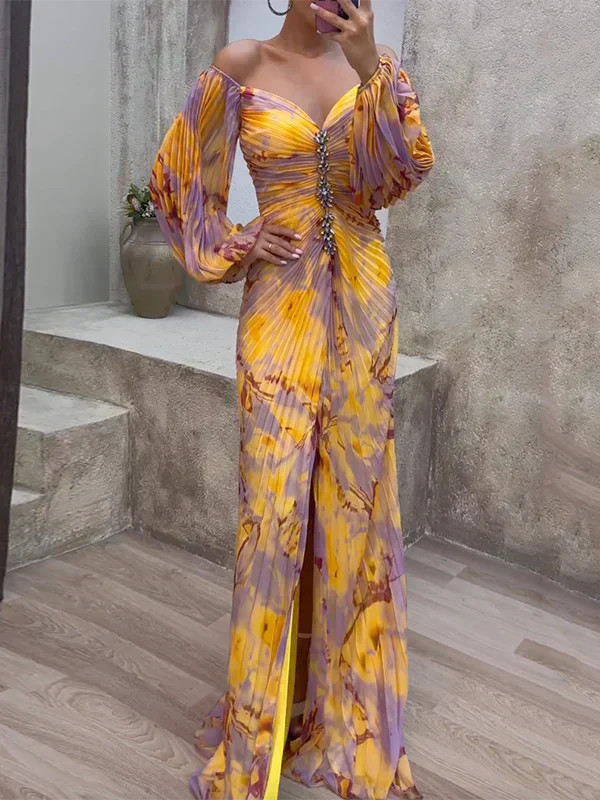 Anelore™ | Elegant Dress with V-Neck
