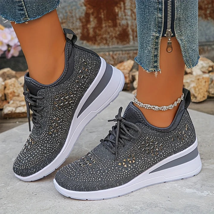 Bonnie™ Orthopedic Sneakers – Gray