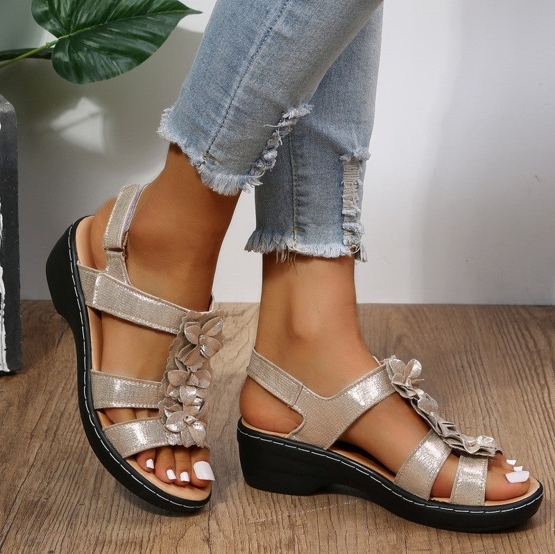 Liora™ Orthopedic Comfort Sandals - Gold