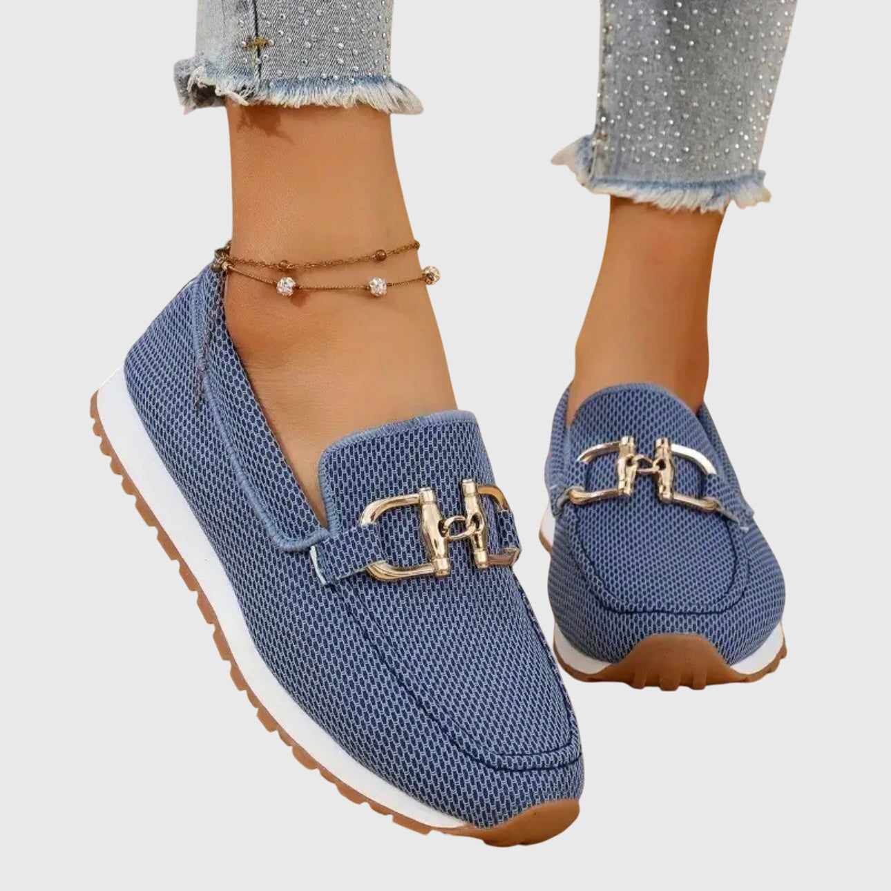 Lili™ Orthopedic Loafer Sneakers - Blue