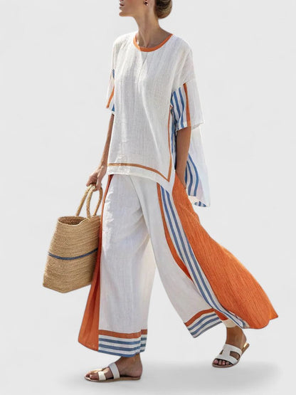 Rosavina™ Striped Two-Piece Set