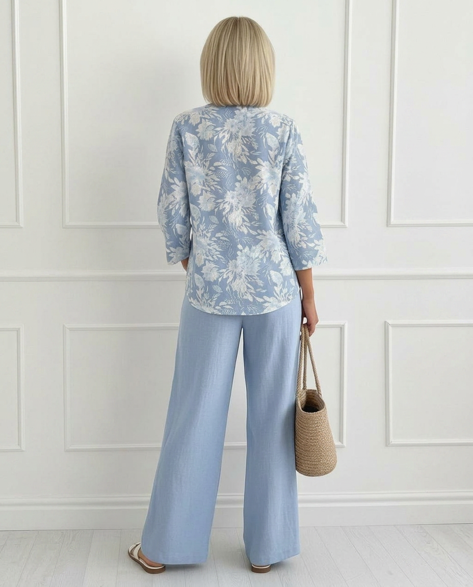 Deanna™ Elegant Floral Two-Piece Set 6