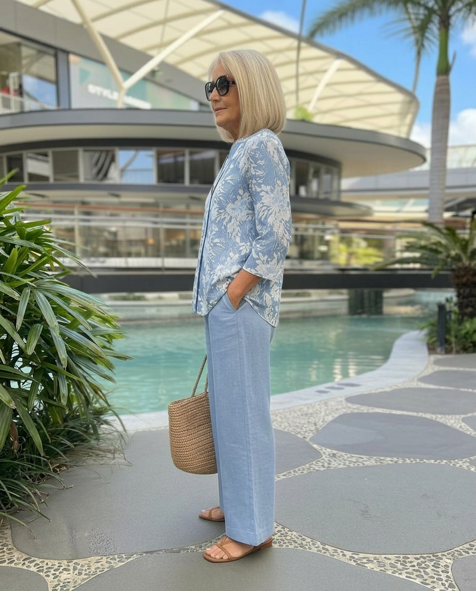 Deanna™ Elegant Floral Two-Piece Set 7