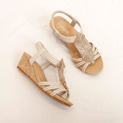 Élodie™ | Feather Elegant Sandals