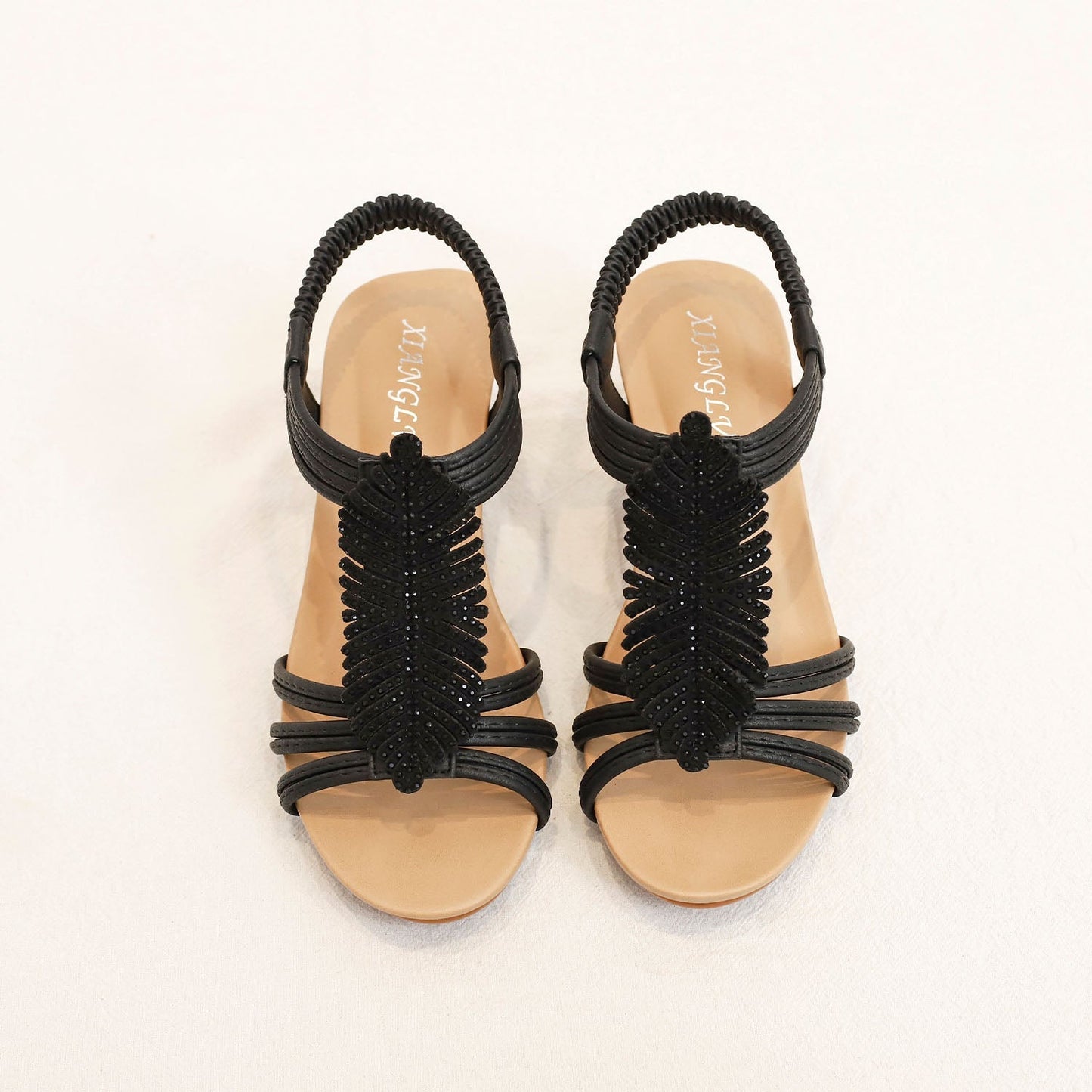 Élodie™ | Feather Elegant Sandals