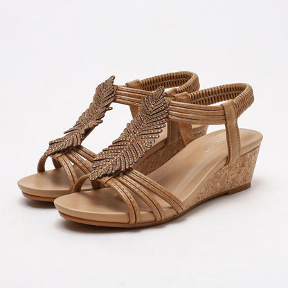 Élodie™ | Feather Elegant Sandals
