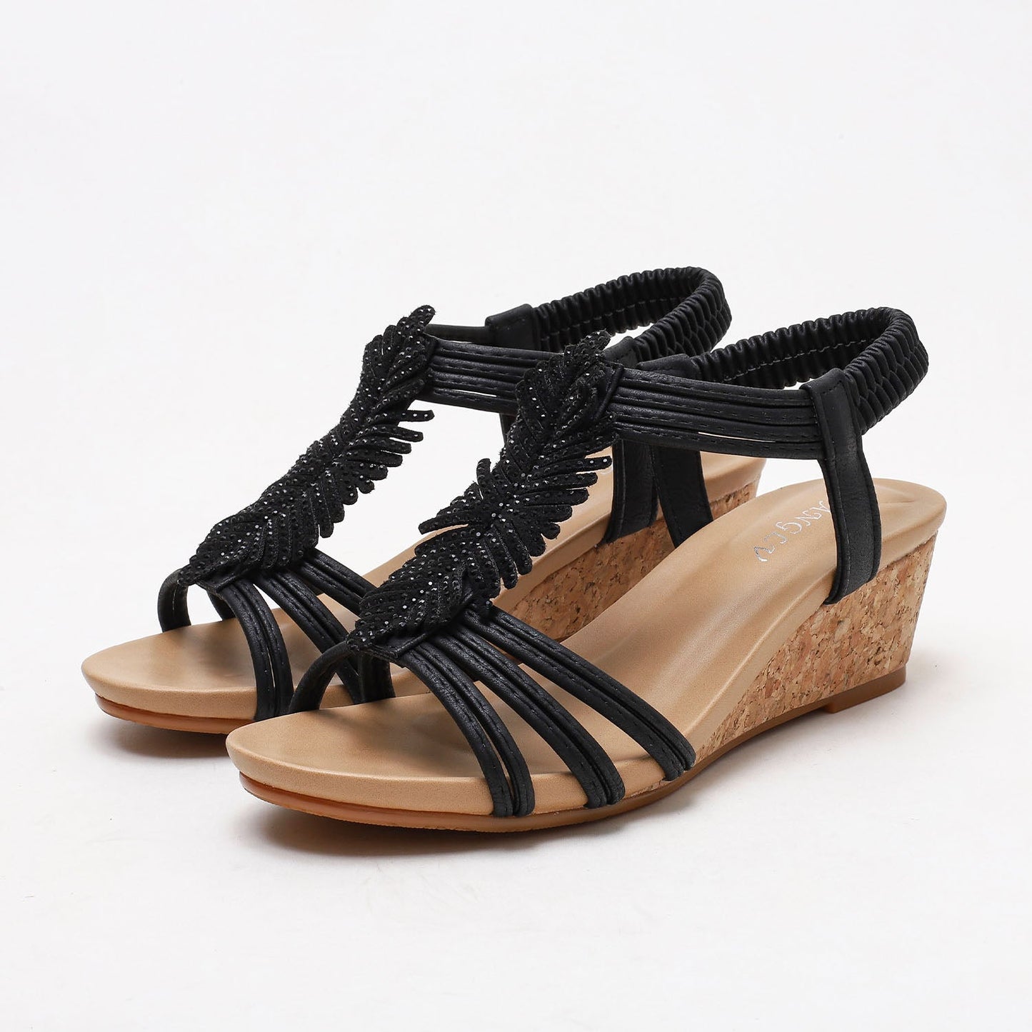 Élodie™ | Feather Elegant Sandals