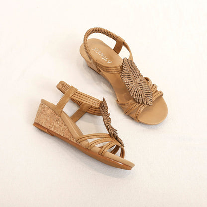 Élodie™ | Feather Elegant Sandals