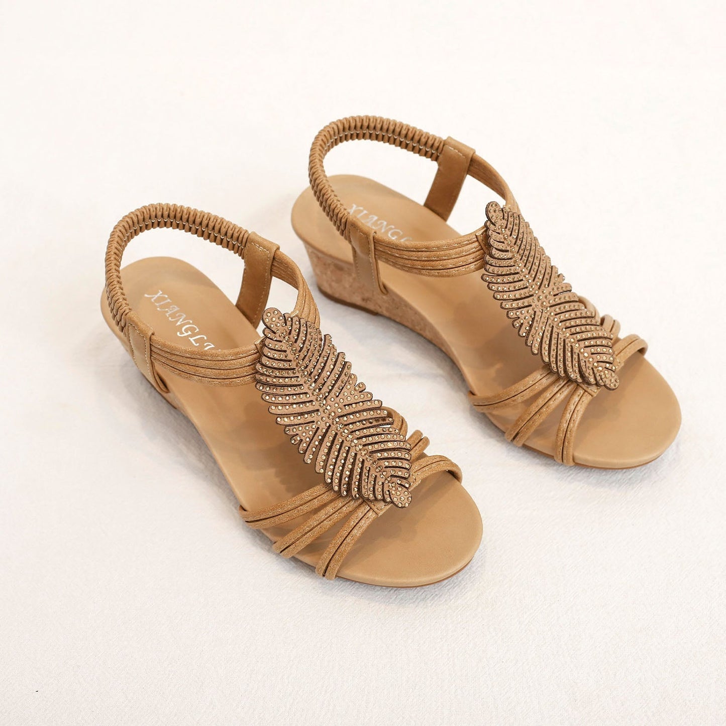 Élodie™ | Feather Elegant Sandals