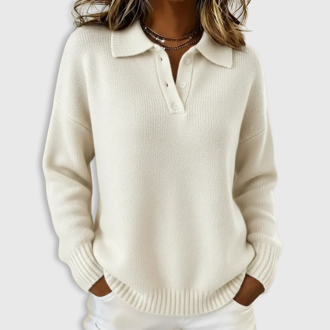 Margaret™ Cozy Comfort Jumper - White