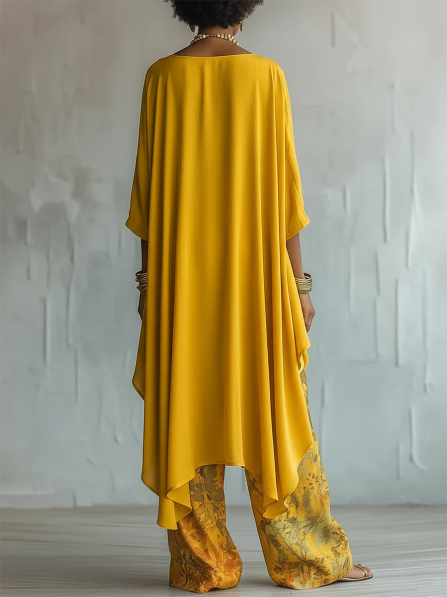 Fiora™ Sunlit Boho Two-Piece Set - Yellow 4
