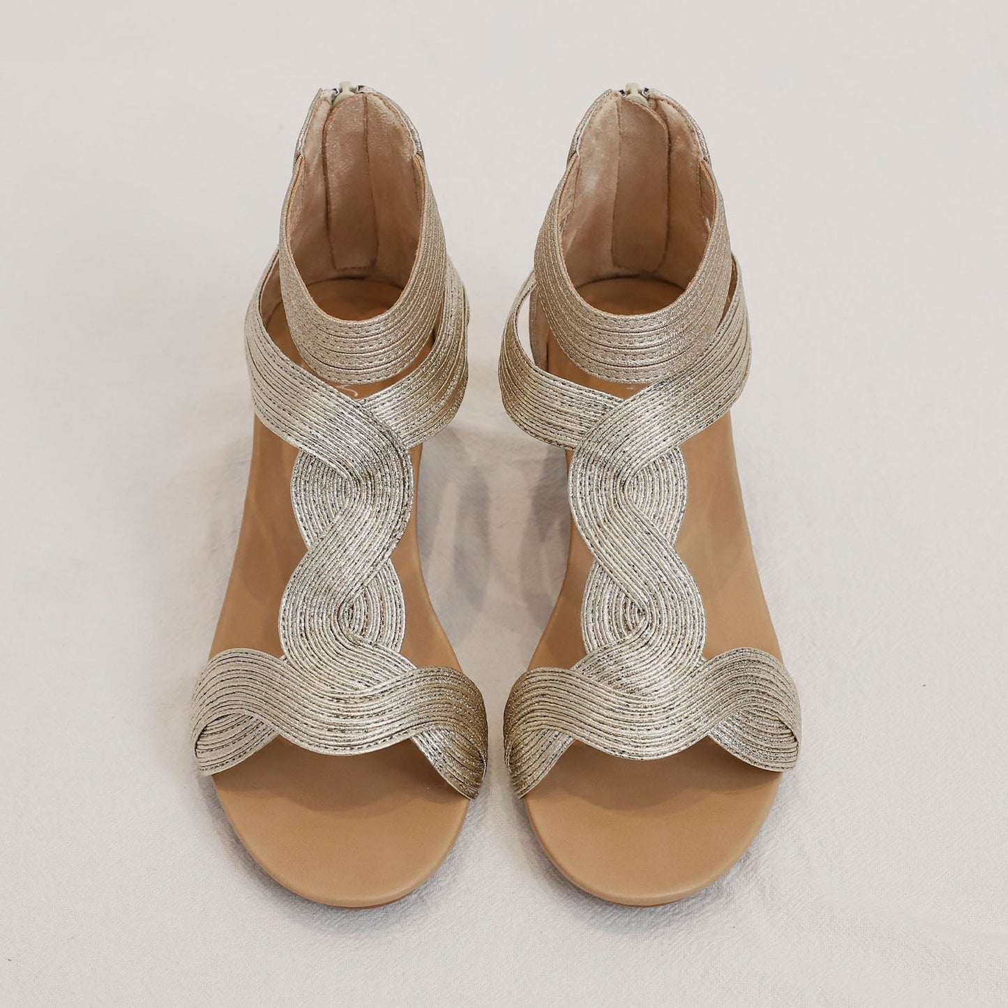 Colette™ | Bohemian Soft Wedge Sandals