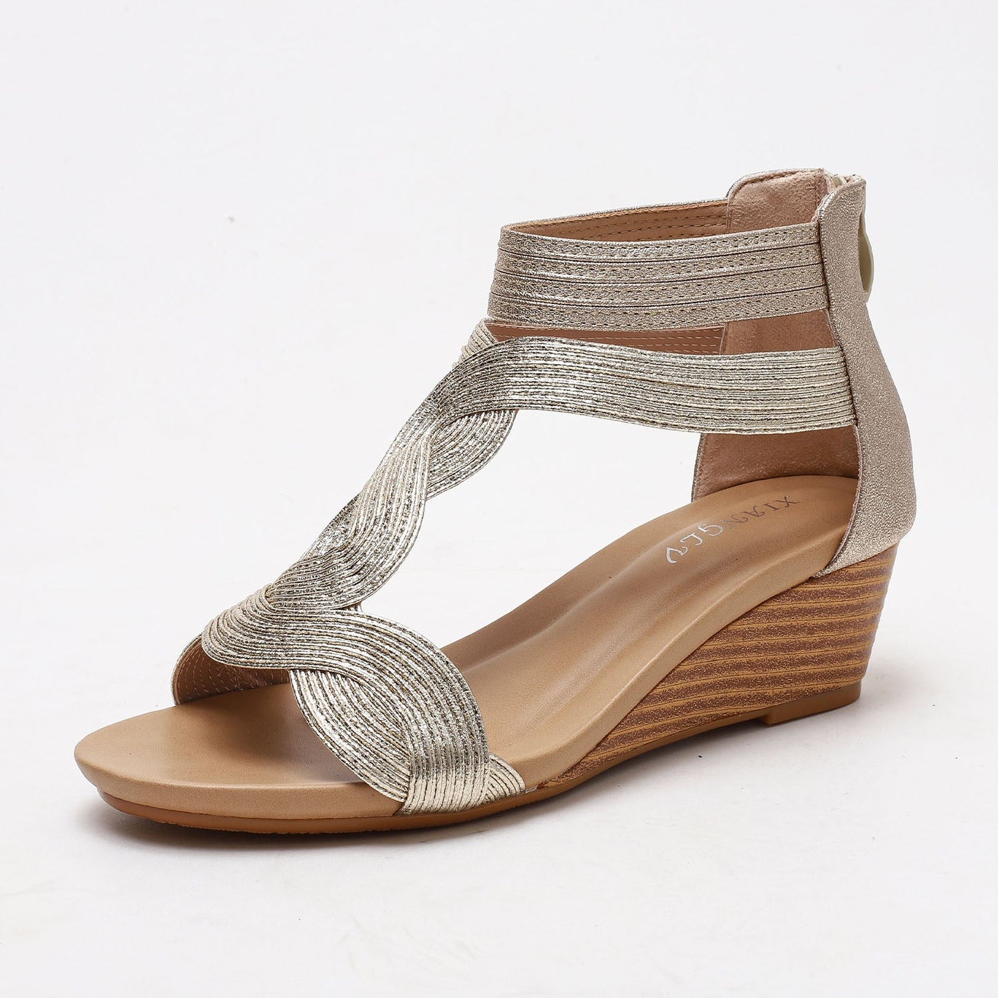 Colette™ | Bohemian Soft Wedge Sandals
