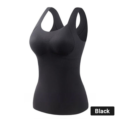 MAUDE™ | Women Thermal Padded Tank Top