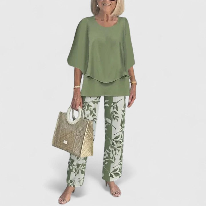 Marzyelle™ Printed Two-Piece Set